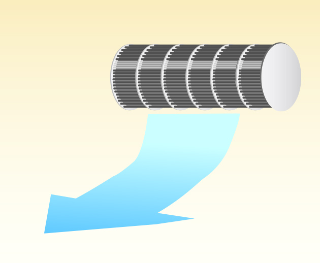 クロスフローファンは風を「たくさん」「遠くへ」「静かに」送り出す